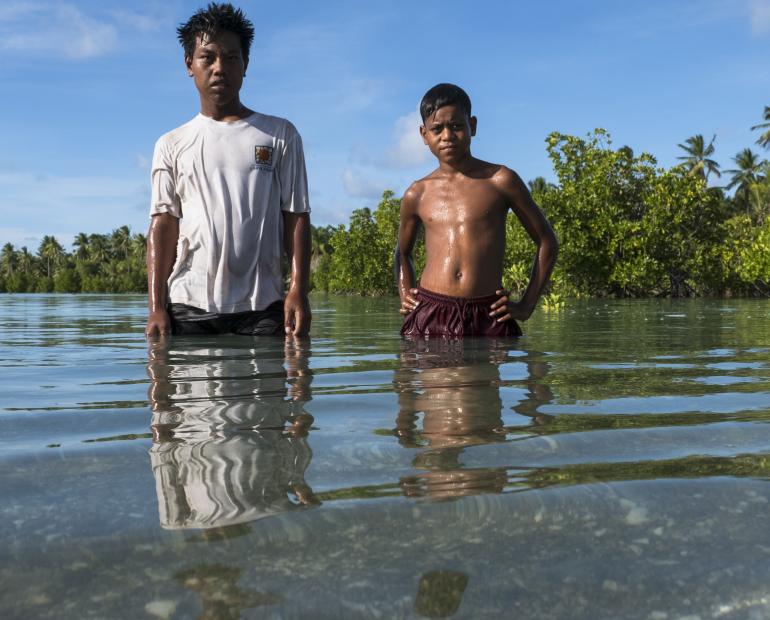 Floodings in Kiribati