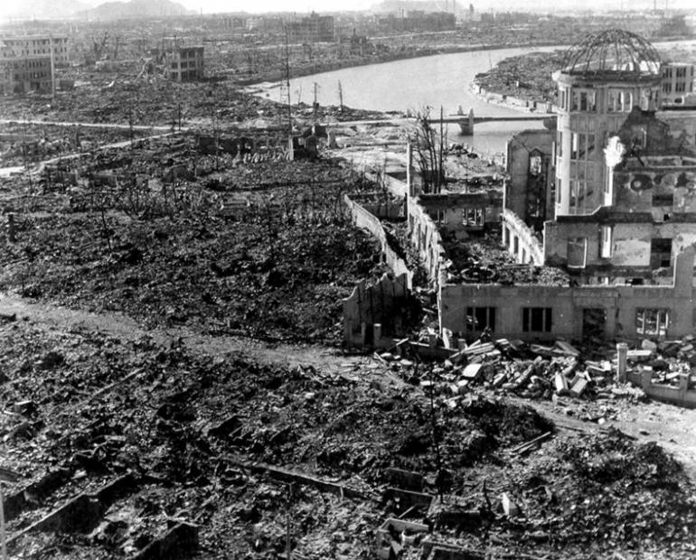 The disaster that occurred in Hiroshima  
