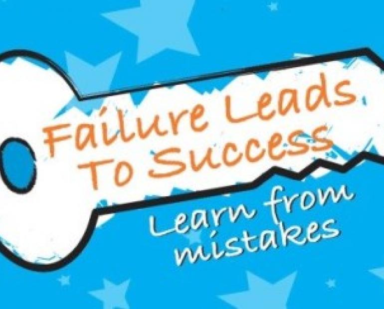 Never Shy away from making mistakes! View failures as feedback that provides you with the information you need to learn, grow, and succeed