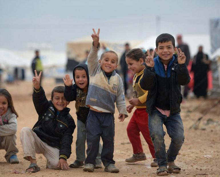 5 Syrian Children
