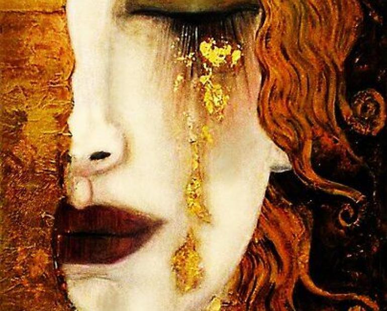 'Golden Tears' by Artist Gustav Klimt