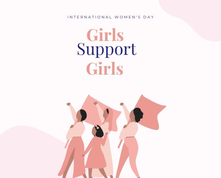 Girls supporting Girls