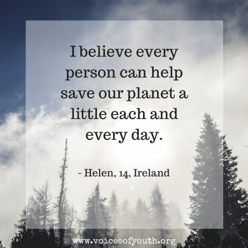 Quote about Climate Change action