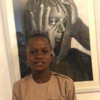 My name is Hamzat faruq olamide. I am 13 year old, I'm hyperealism artist , I was born in lagos state. I started drawing when I was in 7 year old,then I drew with my classmates when I was in basic classes, In year 2018 I discovered myself when I joined ayowoleacademyofart. I always inspired by the work of hyperealism work And I was inspired by jonodry,arinze,etc...that is the pencil artist that inspired me alot The concept behind my art are the reflection of human feeling.