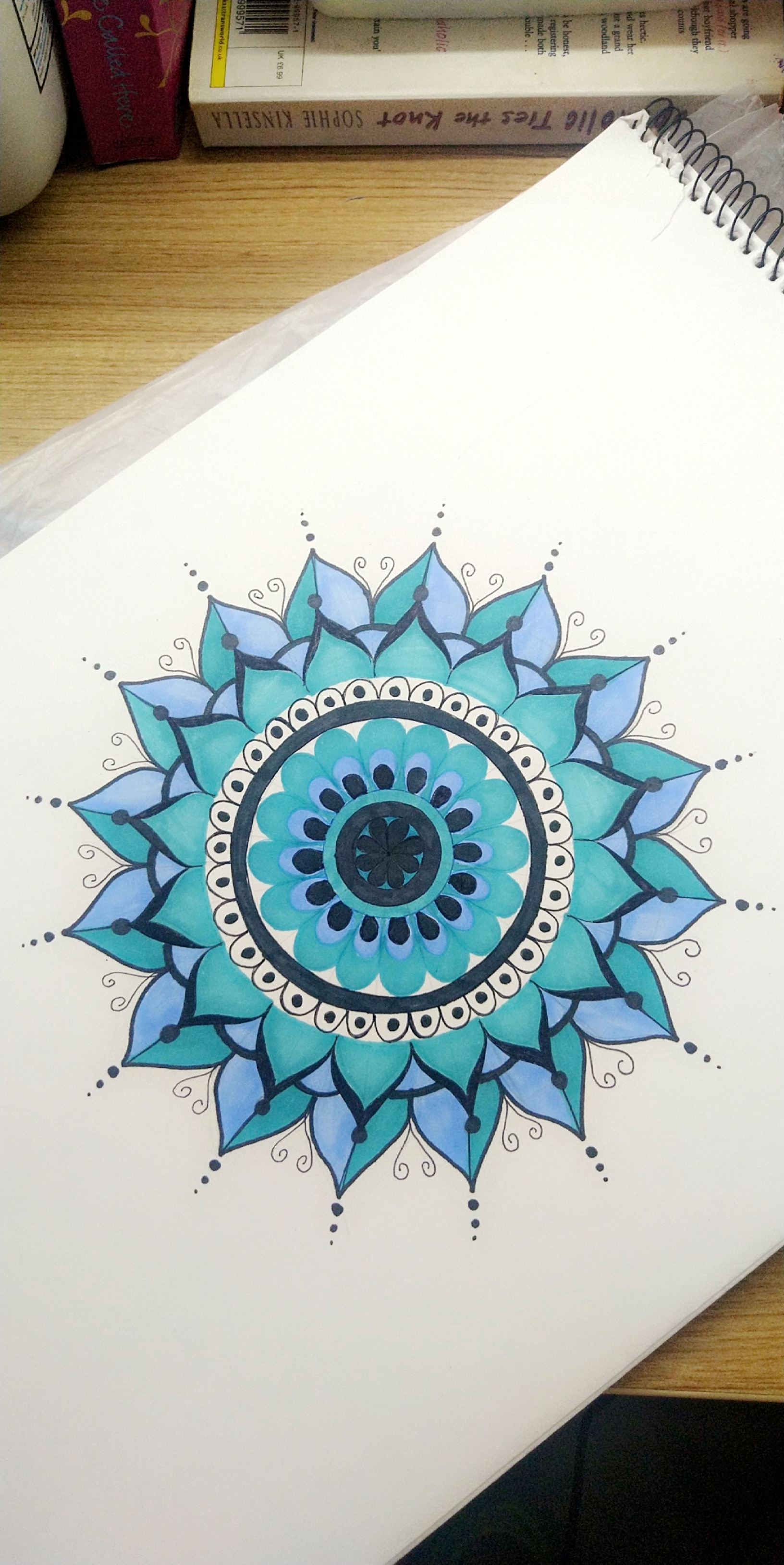 Mandalas, my way of getting over all the COVID-19 anxiety