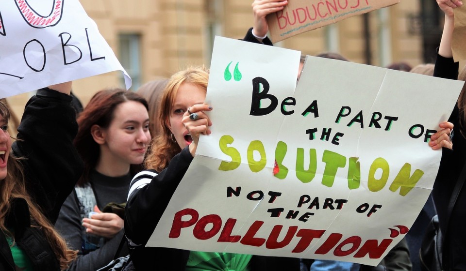 Students Climate Strike- Be A Part Of The Solution Not Part Of The Pollution