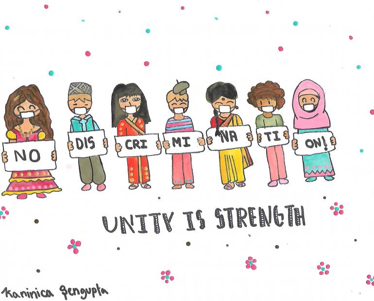 Unity is Strength : no discrimination, no stigma