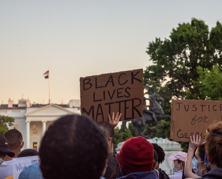 Black Lives Matter protest.