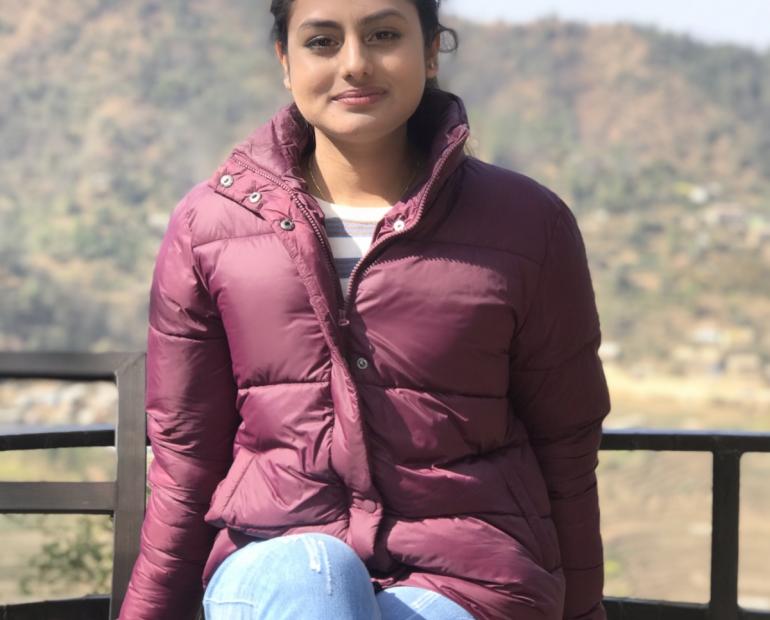 Priyanka Pathak From Nepal.  