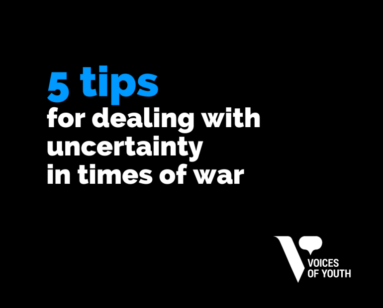 tips on dealing with war