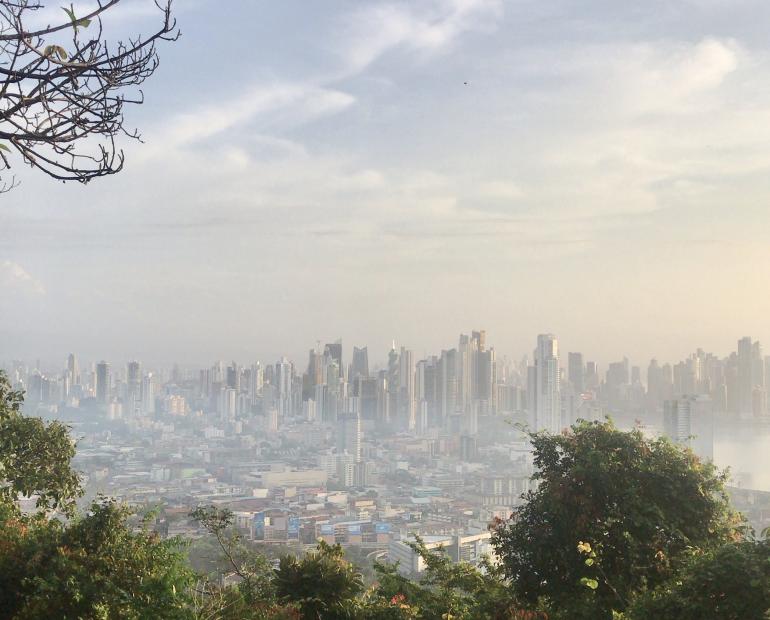 Panama City view from Cerro Ancon
