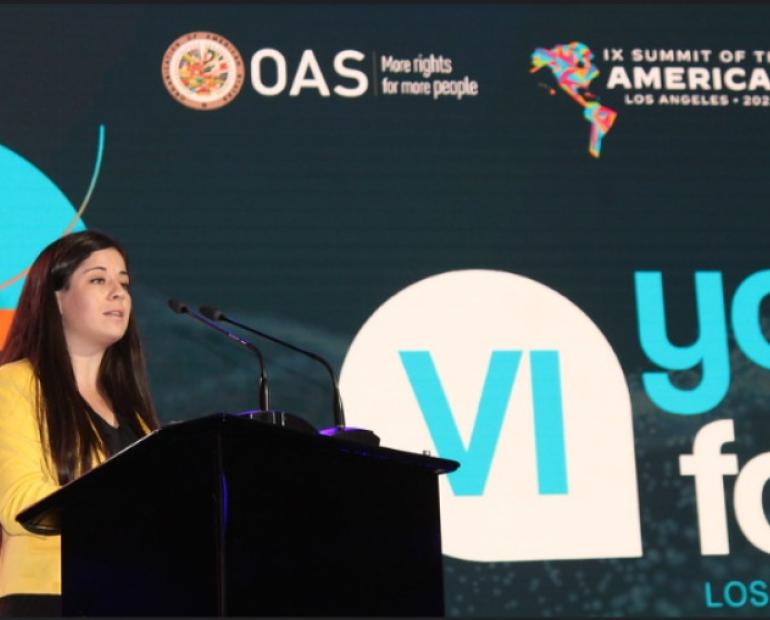Cecilia Vilchis - Gerente de Programas en YABT/OEA