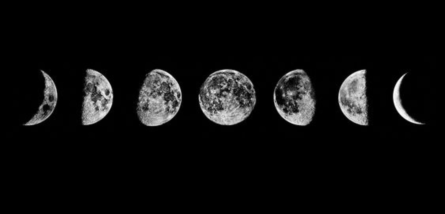 phases of the moon. 