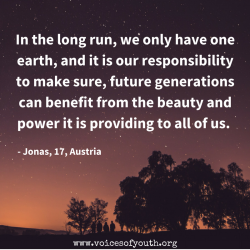 Quote about Climate Change action