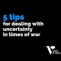 tips on dealing with war