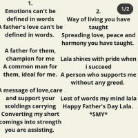 Father's Day Poetry by Syed Muhammad Yaseen 