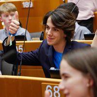 This photo shows me at the European Parliament for “EUROPE KIDS WANT” event.